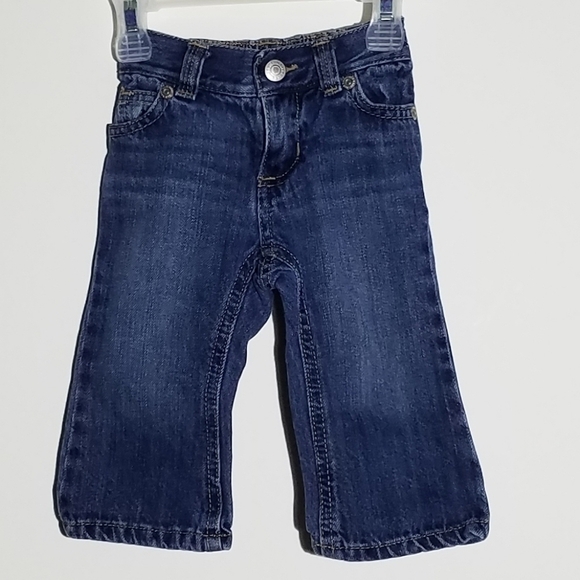 Old Navy Bootcut Denim Jeans 6-12m - Picture 1 of 4